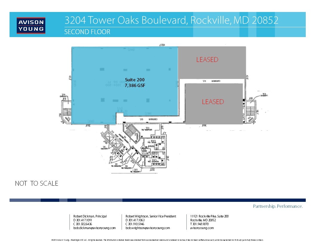 3204 Tower Oaks Blvd, Rockville, MD 20852 - Unit 200 -  - Floor Plan - Image 1 of 1