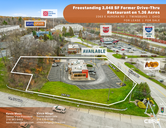 Plus de détails pour 2363 E Aurora Rd, Twinsburg, OH - Local commercial à louer