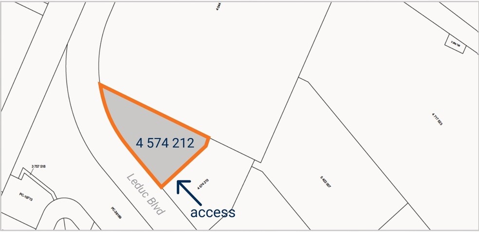 Land DIX30, Brossard, QC à vendre - Plan cadastral - Image 2 de 2