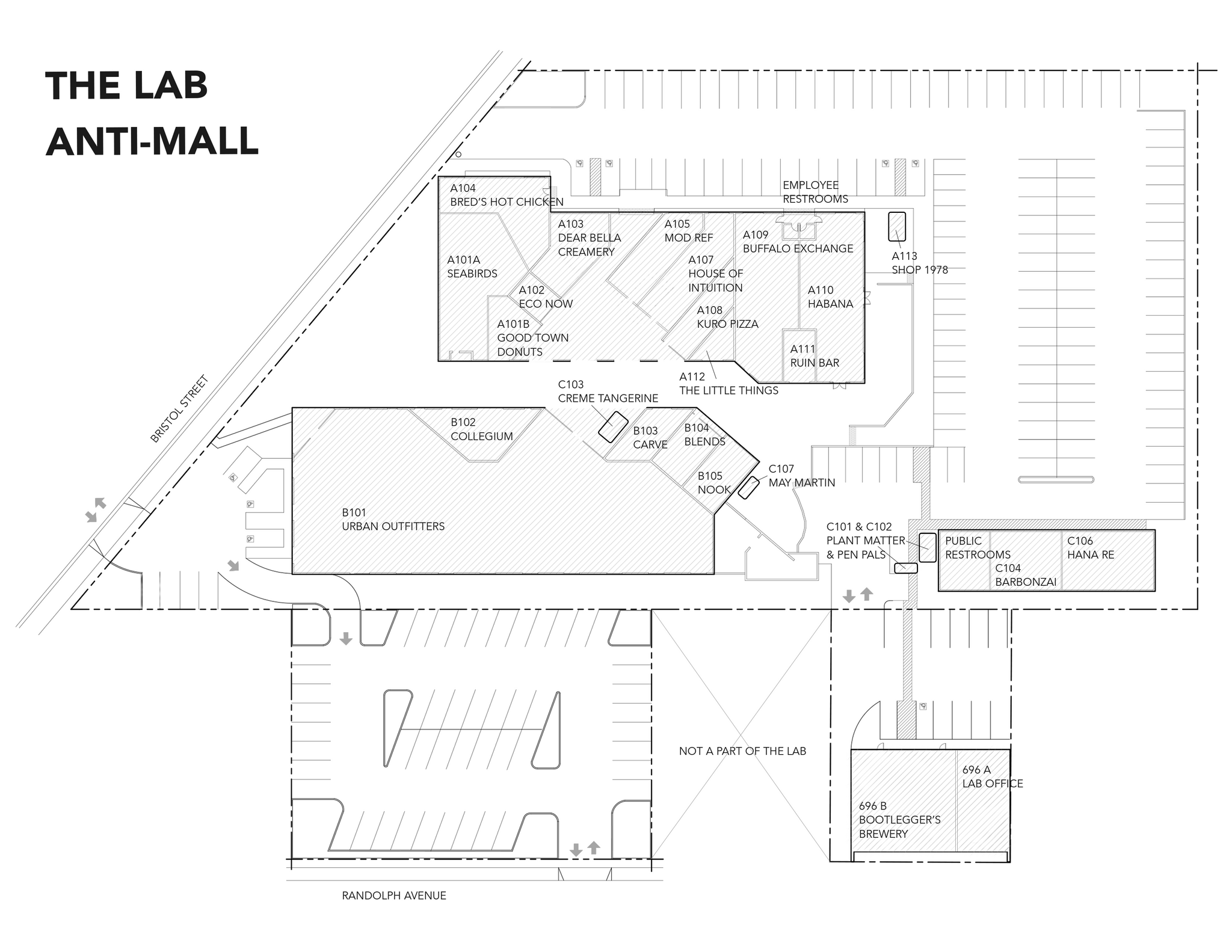 2930 Bristol St, Costa Mesa, CA à louer Plan de site- Image 1 de 1