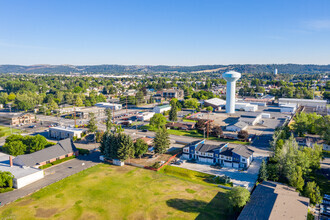 12402 E Broadway Ave, Spokane Valley, WA - aerial  map view