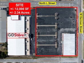 3670 N L St, Pensacola, FL - Aérien  Vue de la carte - Image1