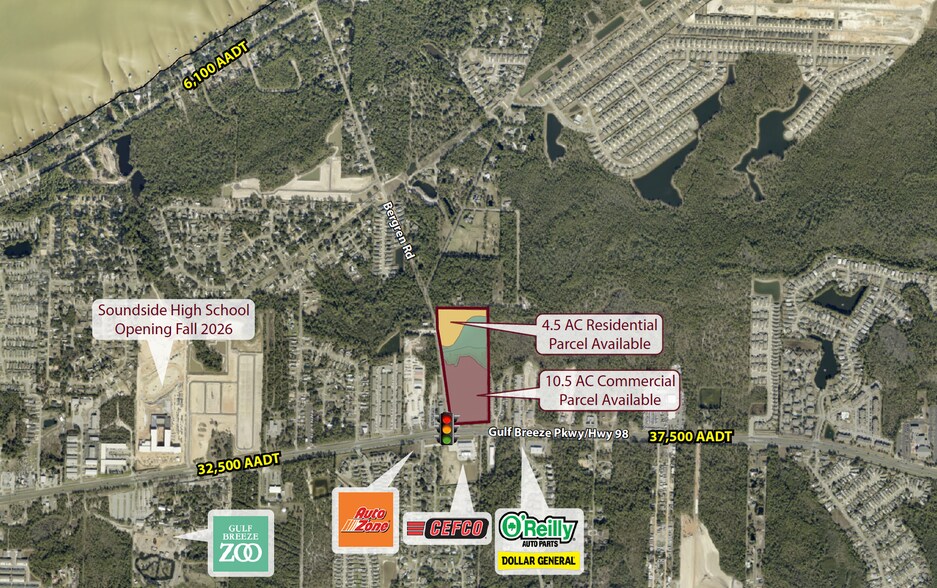 6000 Gulf Breeze Pky, Gulf Breeze, FL à vendre - Photo du bâtiment - Image 1 de 4