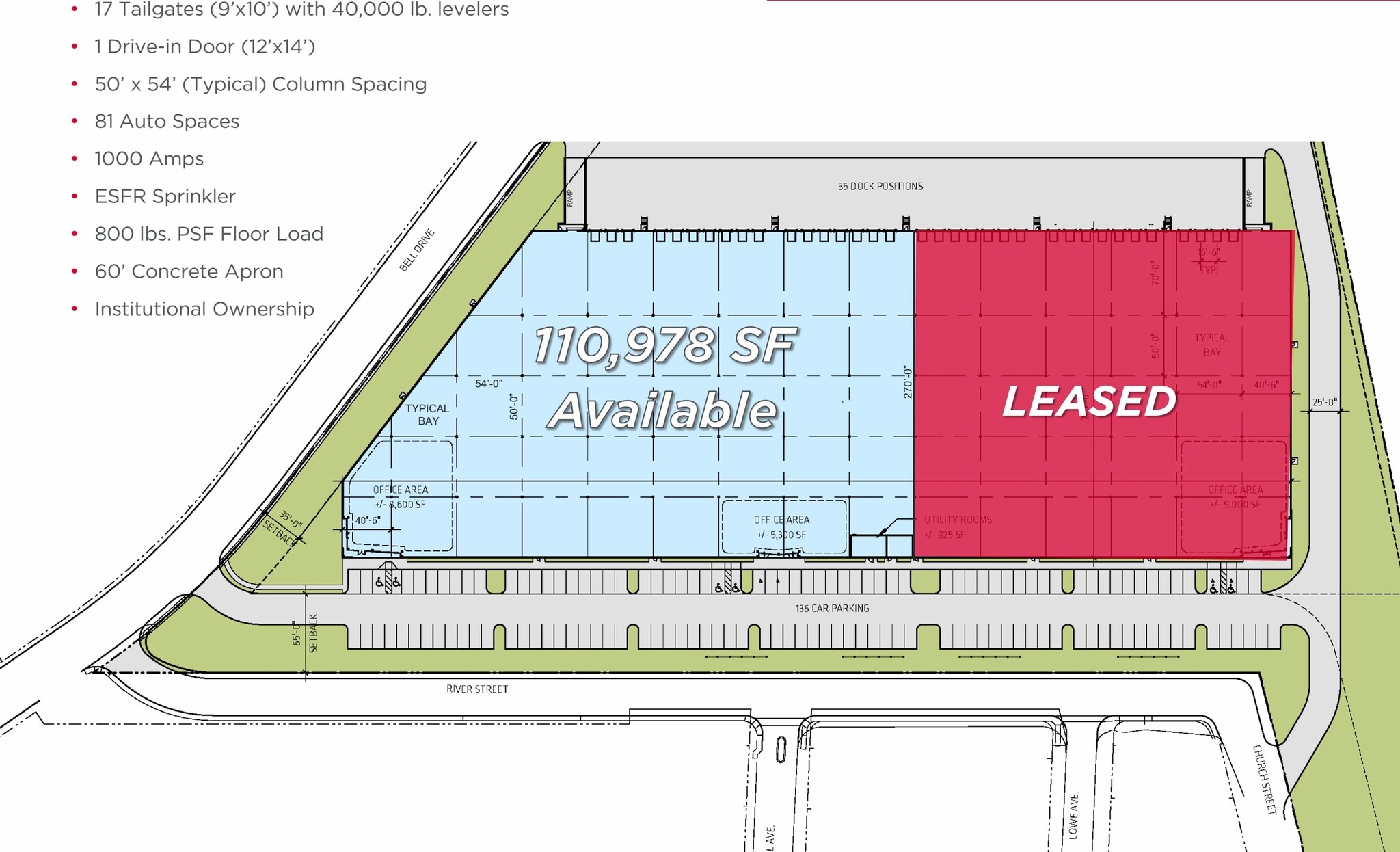4 Bell Dr, Ridgefield, NJ à louer Plan de site- Image 1 de 1