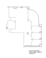 350 N LaSalle St, Chicago, IL for lease Floor Plan- Image 1 of 7