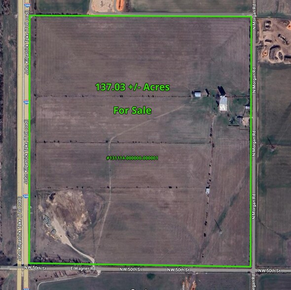 5500 N Morgan Rd, Yukon, OK à vendre - Aérien - Image 1 de 5