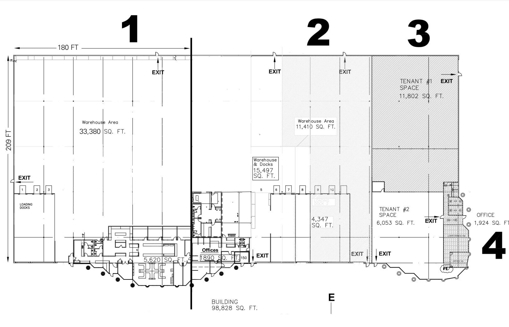 100 Overland Dr, North Aurora, IL for lease Floor Plan- Image 1 of 1