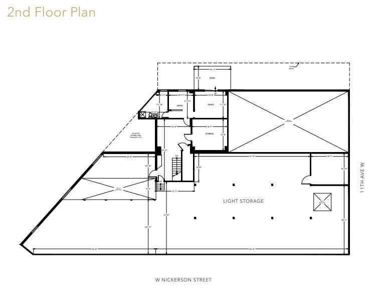 1110 W Nickerson St, Seattle, WA à vendre - Plan d’étage - Image 3 de 3
