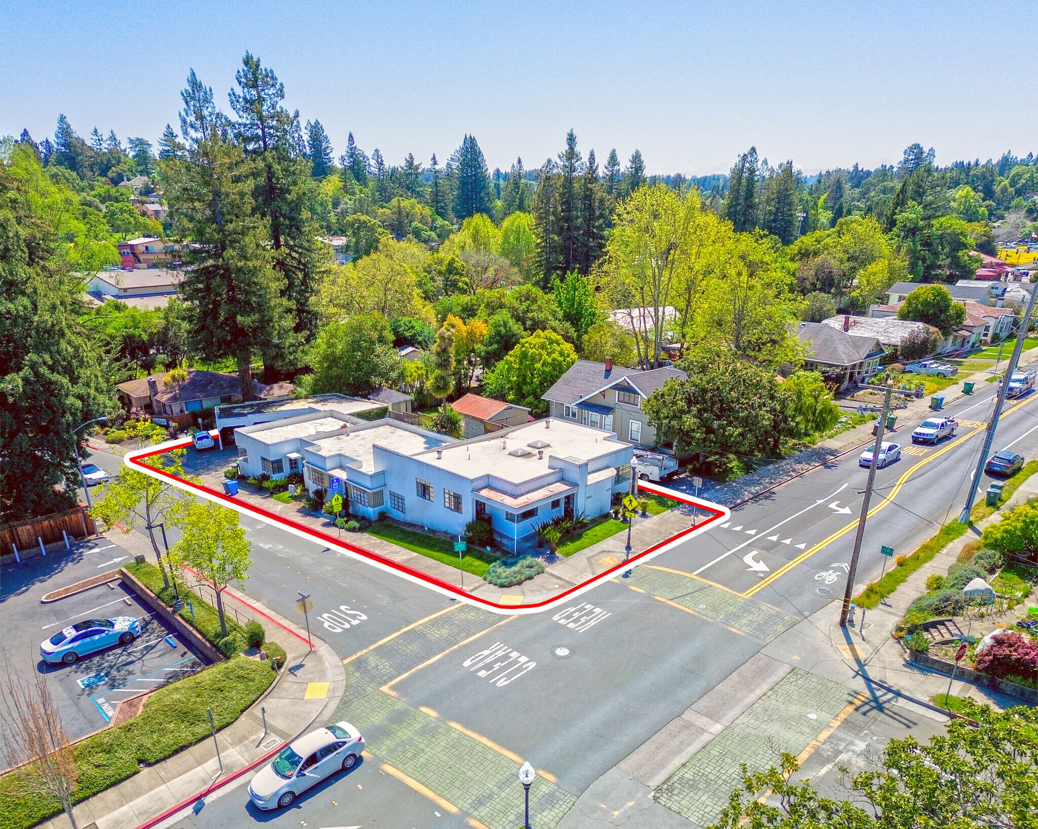 7203 Bodega Ave, Sebastopol, CA for sale Aerial- Image 1 of 1