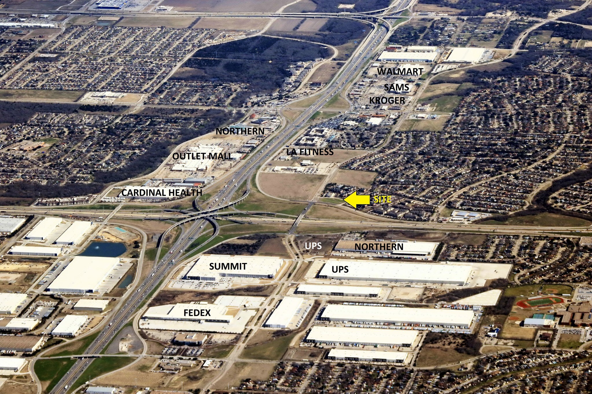 4110 State Hwy 360, Grand Prairie, TX à vendre Aérien- Image 1 de 8