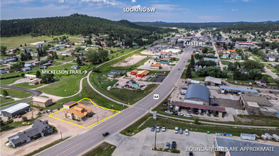 1100 Mount Rushmore Rd, Custer, SD - Aerial map view - Image1