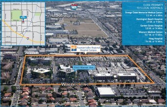 11160 Warner Ave, Fountain Valley, CA - Aerial map view - Image1