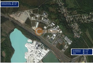 Mios - Aérien  Vue de la carte