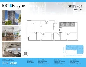 100 N Biscayne Blvd, Miami, FL for lease Site Plan- Image 1 of 8