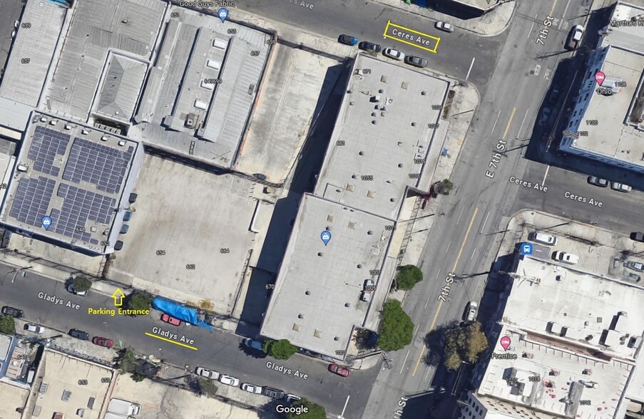 1001 E 7th St, Los Angeles, CA à louer - Aérien - Image 3 de 20