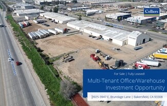 Plus de détails pour Multi-Tenant Office/Warehouse – Industriel à vendre, Bakersfield, CA