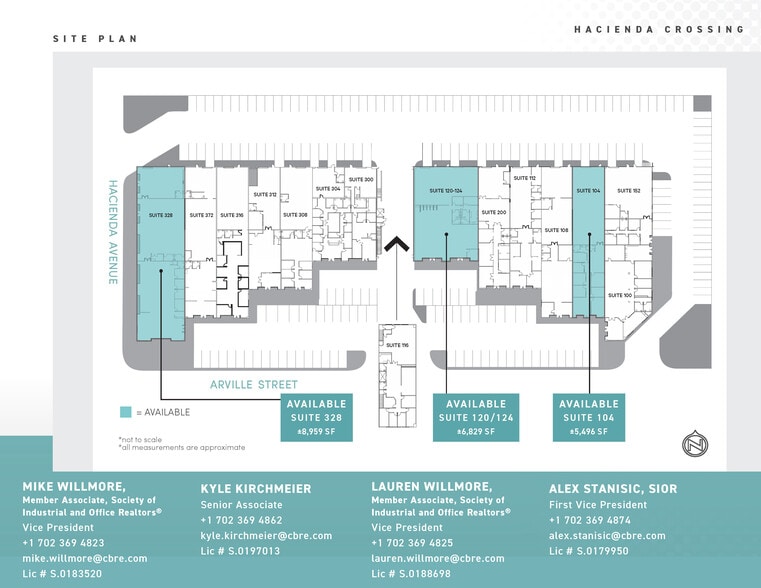 5275 Arville St, Las Vegas, NV for lease - Site Plan - Image 2 of 5