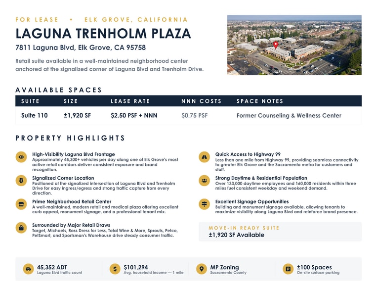 7811 Laguna Blvd, Elk Grove, CA for lease - Building Photo - Image 2 of 6