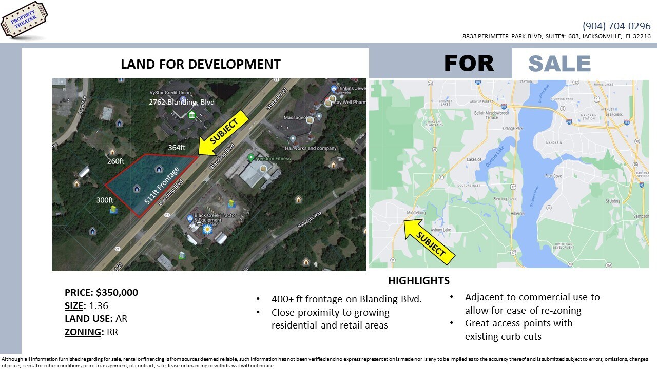 2766 Blanding, Middleburg, FL à vendre Photo du bâtiment- Image 1 de 9