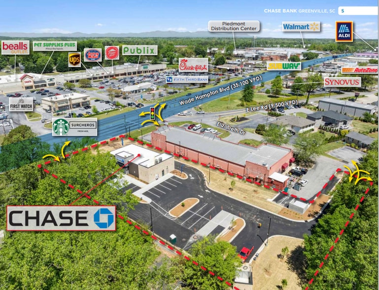 2726 Wade Hampton Blvd, Greenville, SC for sale - Building Photo - Image 3 of 4