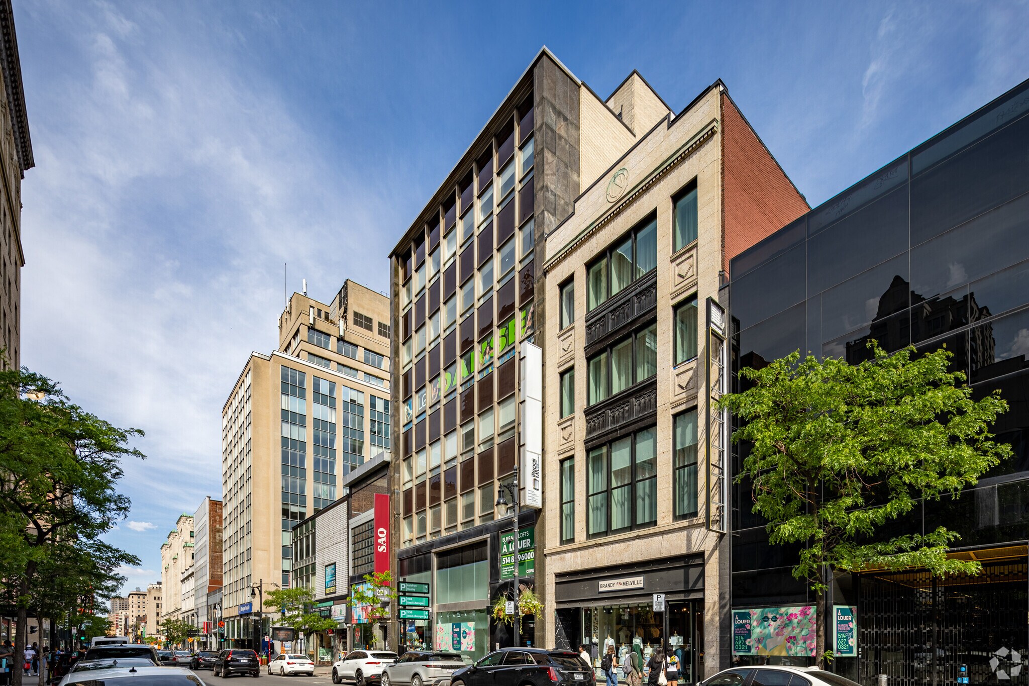 1184 Rue Sainte-Catherine O, Montréal, QC à louer Photo du bâtiment- Image 1 de 6