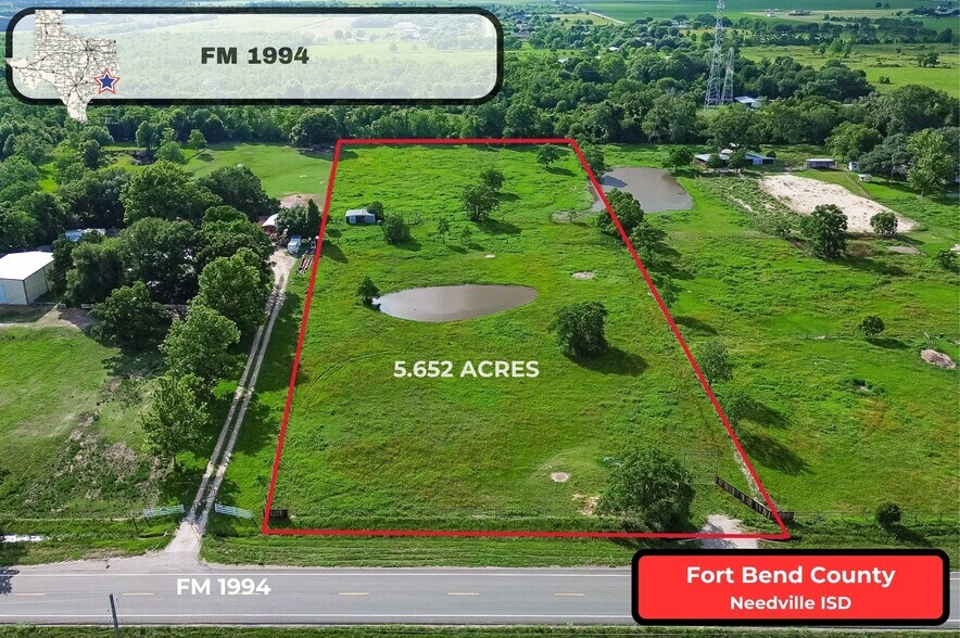 0 FM 1994 Road, Guy, TX à vendre - Aérien - Image 1 de 36