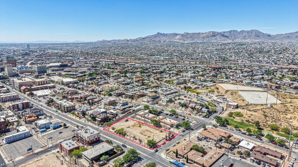 1401 N Oregon St, El Paso, TX à vendre - Aérien - Image 3 de 7