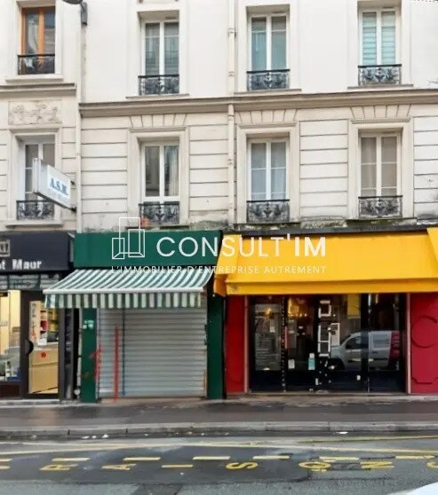 Rue Saint-Maur, Paris à vendre Photo du bâtiment- Image 1 de 5