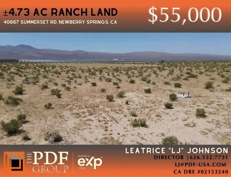 40667 Summerset rd, Newberry Springs, CA à vendre - Vidéo sur l’inscription commerciale - Image 1 de 5