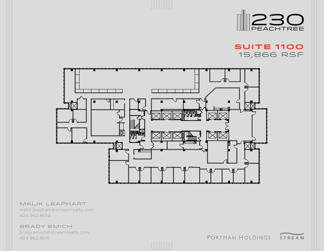 230 Peachtree St NW, Atlanta, GA for lease Floor Plan- Image 1 of 1