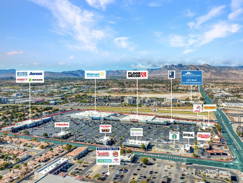 3001 N Rainbow Blvd, Las Vegas, NV à louer - Aérien - Image 3 de 10