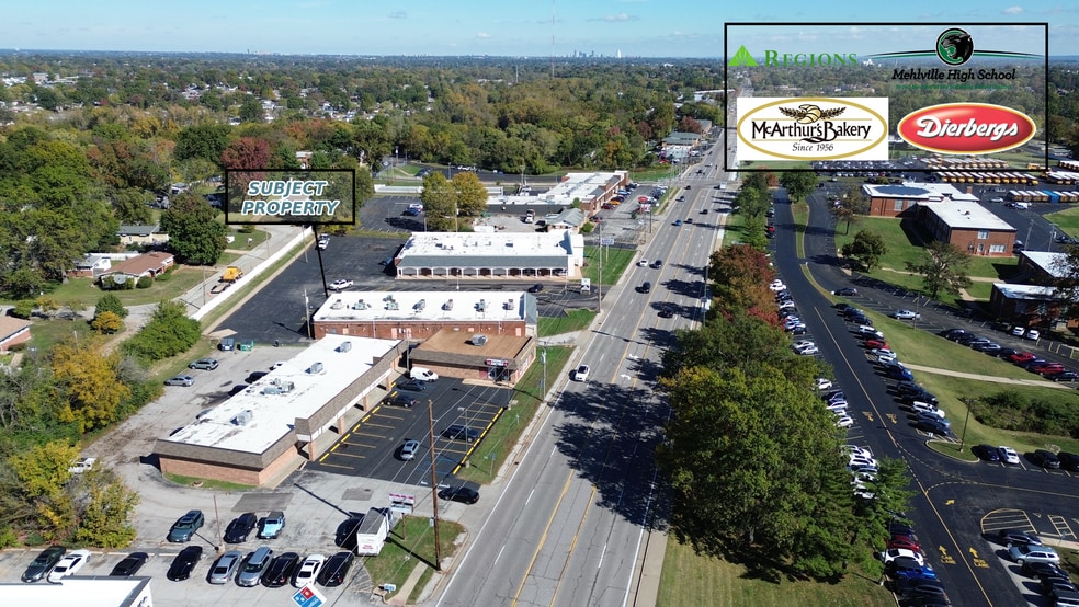 3138-3197 Lemay Ferry Rd, Saint Louis, MO for lease - Aerial - Image 3 of 5