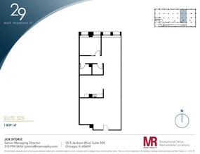 29 E Madison St, Chicago, IL for lease Floor Plan- Image 1 of 5
