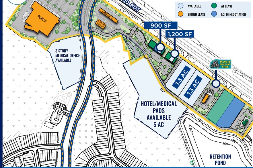 SR 16 and CR 208, Saint Augustine, FL à vendre - Photo du bâtiment - Image 2 de 3