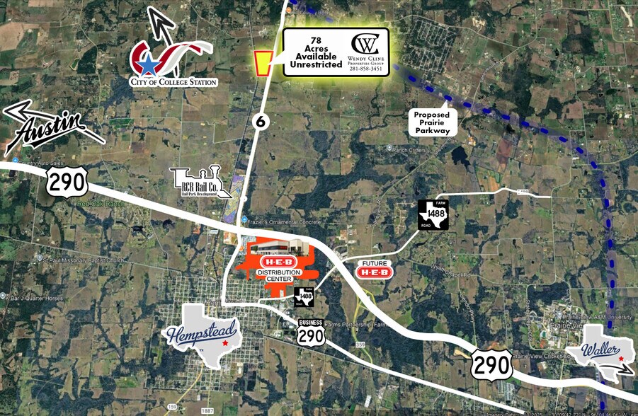 TBD N 6 hwy, Hempstead, TX à vendre - Photo du bâtiment - Image 2 de 7