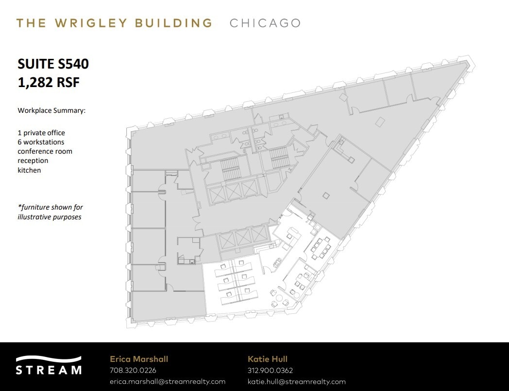 400 N Michigan Ave, Chicago, IL for lease Floor Plan- Image 1 of 1
