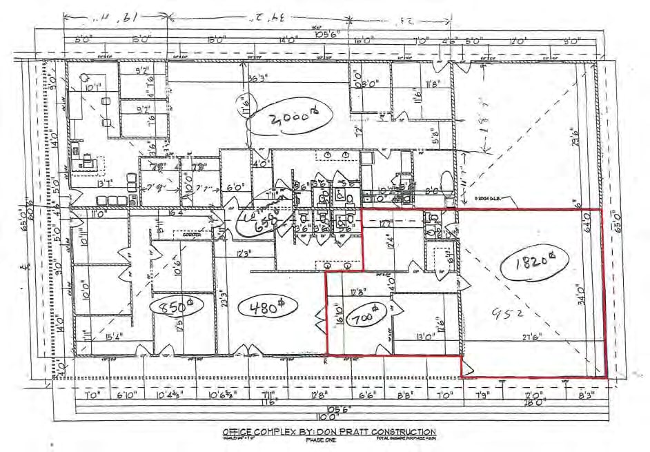 7513 W Kennewick Ave, Kennewick, WA à louer Plan d’étage- Image 1 de 2