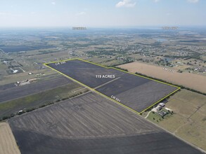 Nevada TX County Road 591, Nevada, TX - aerial  map view