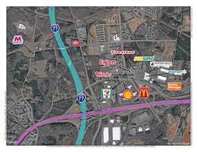 11601 Hambright Rd, Huntersville, NC - Aérien Vue de la carte