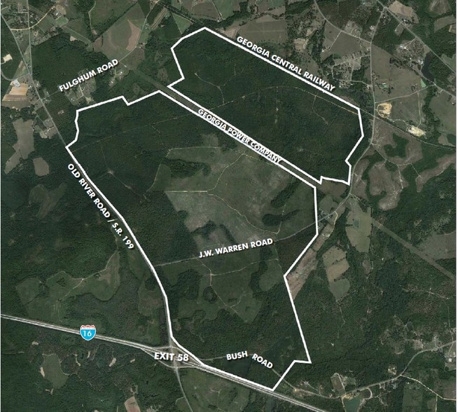 0 J.W. Warren Rd, Dublin, GA à vendre - Photo du bâtiment - Image 1 de 2
