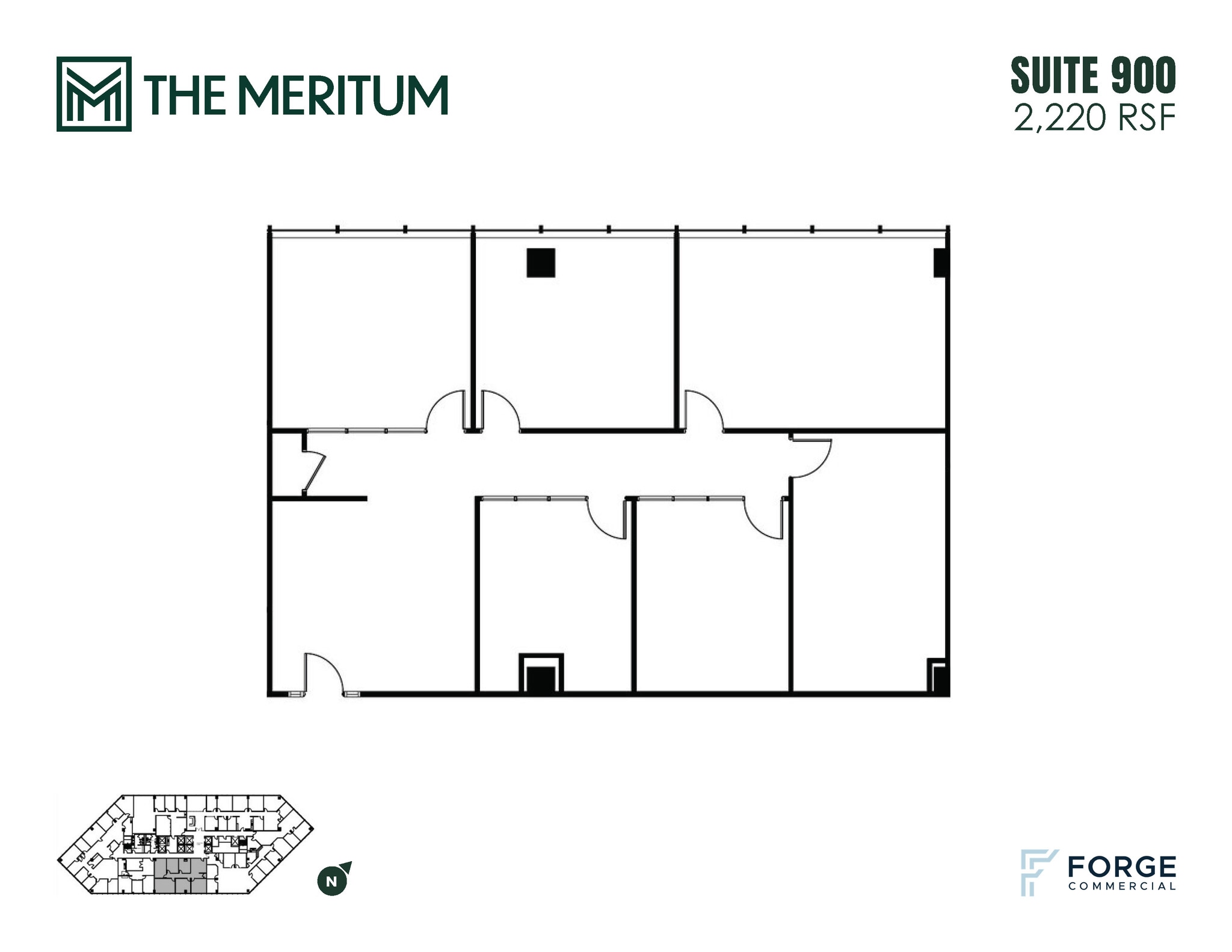 12221 Merit Dr, Dallas, TX for lease Floor Plan- Image 1 of 1