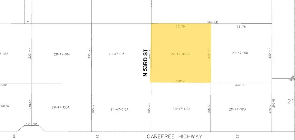 34643 N 53rd St, Cave Creek, AZ à vendre - Plan cadastral - Image 2 de 45
