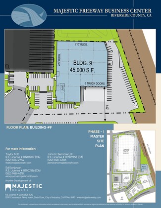 Plus de détails pour 18980 Messenia Ln, Perris, CA - Industriel à louer