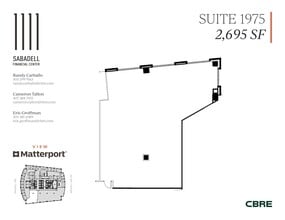 1111 Brickell Ave, Miami, FL à louer Plan de site- Image 1 de 7
