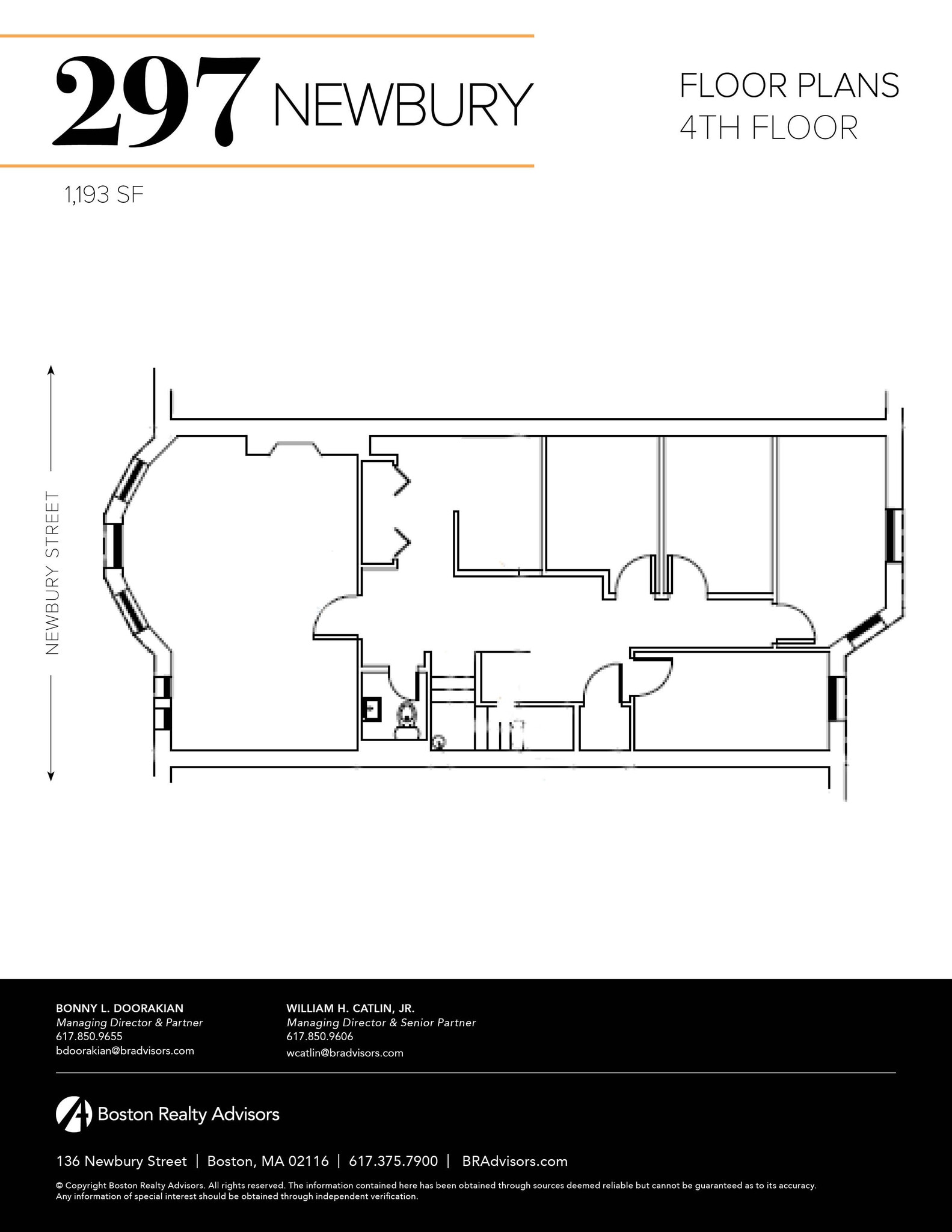 297 Newbury St, Boston, MA for sale Floor Plan- Image 1 of 1