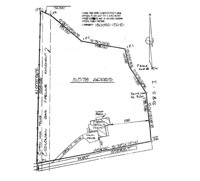 2275 Fort Dr, Smyrna, GA à vendre - Plan cadastral - Image 2 de 3