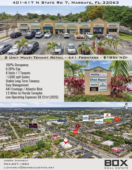 401-417 N State Road 7, Margate, FL for sale - Building Photo - Image 2 of 15