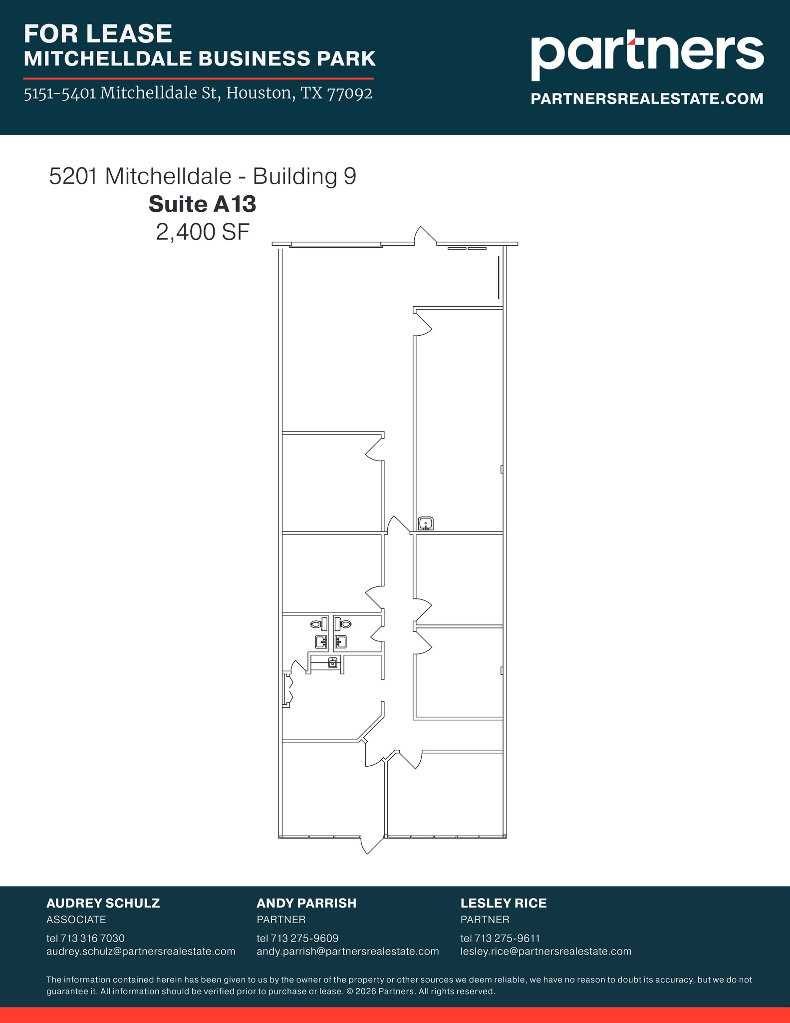 5151 Mitchelldale St, Houston, TX à louer Plan de site- Image 1 de 1