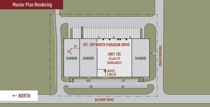 101 Paragon Dr, Romeoville, IL for lease Site Plan- Image 1 of 1