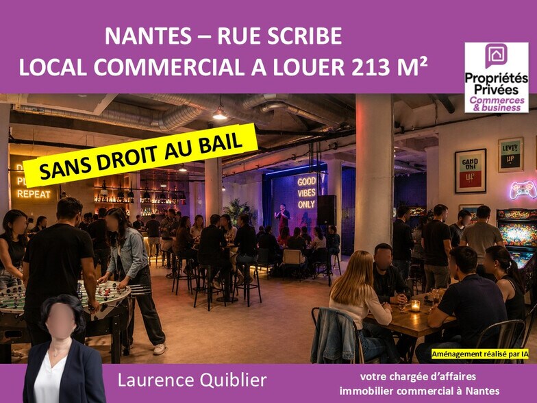 Commerce de détail dans Nantes à louer - Photo du bâtiment - Image 2 de 11